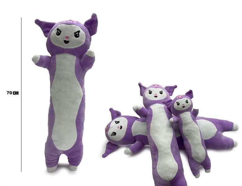 Дитяча м'яка іграшка Куромі (Kuromi) батон. 70 см 1550174987 фото