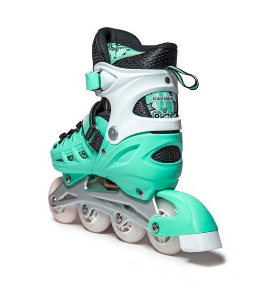 Дитячі ролики Scale Sports LF 905 Бірюзові колір розмір 34-37 LF 905-1 фото