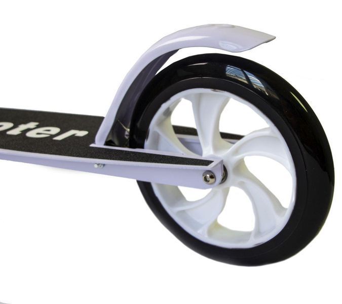 Самокат Scale Sports SS-05 двоколісний білого колір з заднім ножним гальмом для дітей і дорослих 734395312 фото