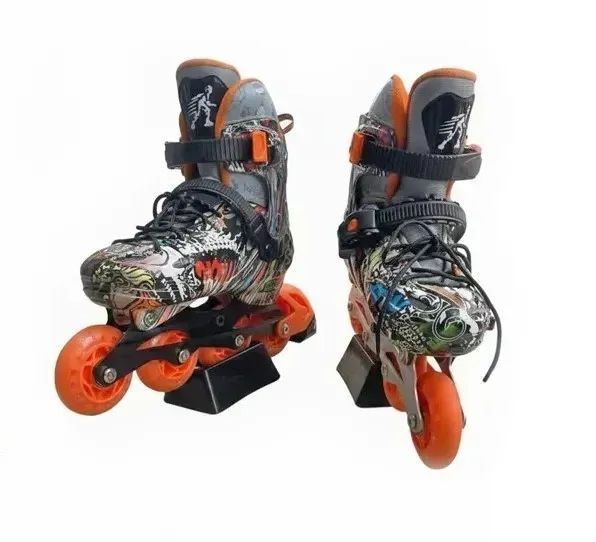 Дитячі ролики Dino Storm Light зі світящими колесами розьмір-38-41 DinoL фото