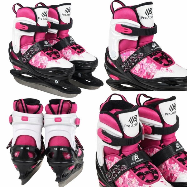 Дитячі ковзани Pro Atletico Kids Ice Comfort Рожеві, р-р 30-33 Pro фото