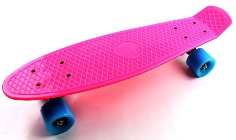 Скейт Penny Board Рожевий, на матових колесах 400415803 фото