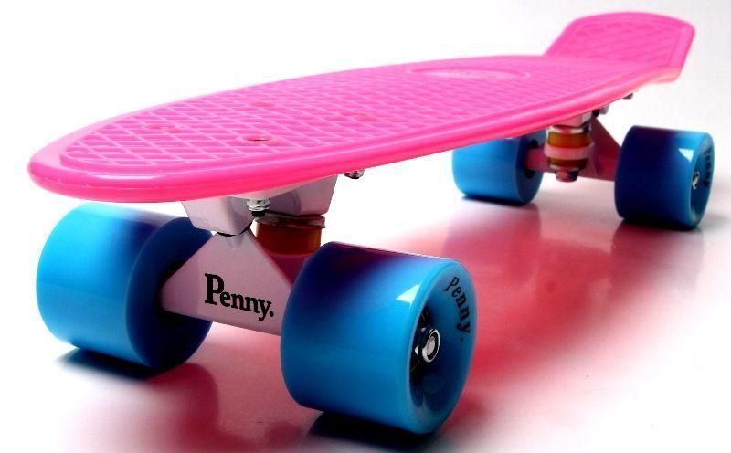 Скейт Penny Board Рожевий, на матових колесах 400415803 фото