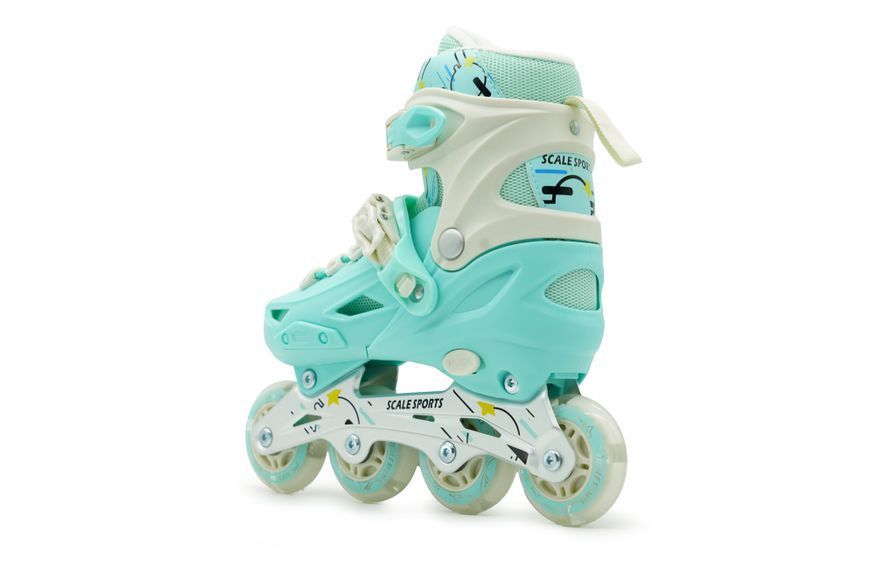 Дитячі ролики Scale Sports LF 605 Мятний колір розмір 34-38 1364961067 фото
