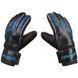 Рукавички воротарські Latex Foam REUSCH, розміри 9, колір чорно-синій GGRH-9 фото