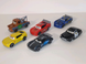 Набір машинок Тачки , 6 шт, металеві модельки героїв мультфільму Cars 3 Блискавка Маквін 1277614190 фото 6