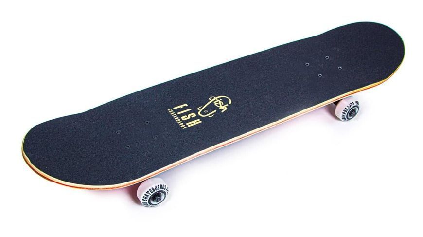 СкейтБорд дерев'яний від Fish Skateboard Snake Skin оптом 901169290 фото
